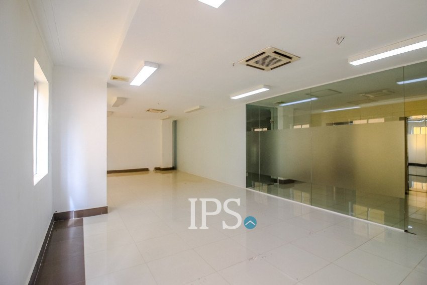 9 Storey Building with 805 Sqm Land For Rent - BKK2, Phnom Penh