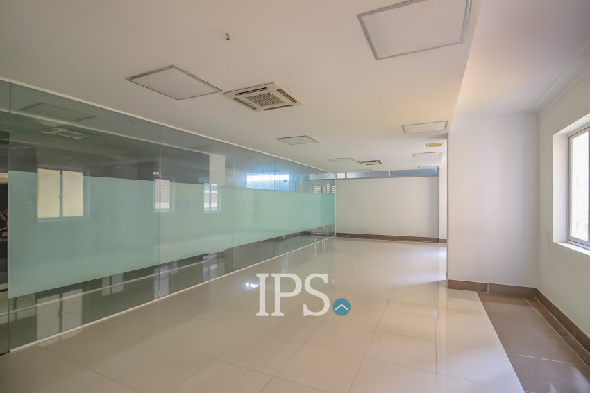 9 Storey Building with 805 Sqm Land For Rent - BKK2, Phnom Penh