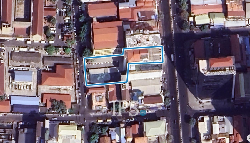 9 Storey Building with 805 Sqm Land For Rent - BKK2, Phnom Penh