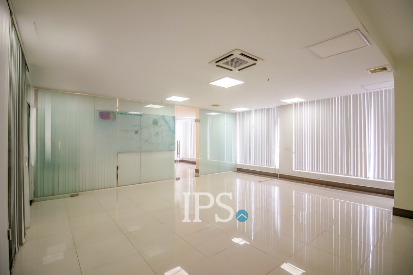9 Storey Building with 805 Sqm Land For Rent - BKK2, Phnom Penh