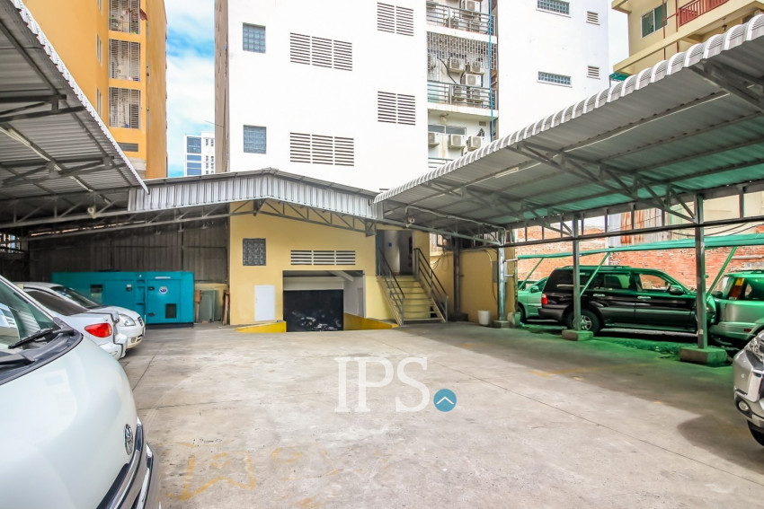 9 Storey Building with 805 Sqm Land For Rent - BKK2, Phnom Penh
