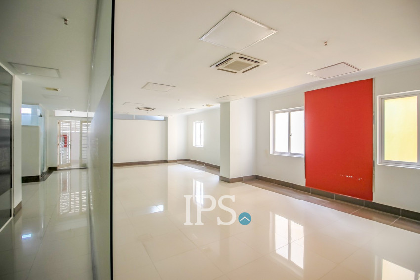 9 Storey Building with 805 Sqm Land For Rent - BKK2, Phnom Penh
