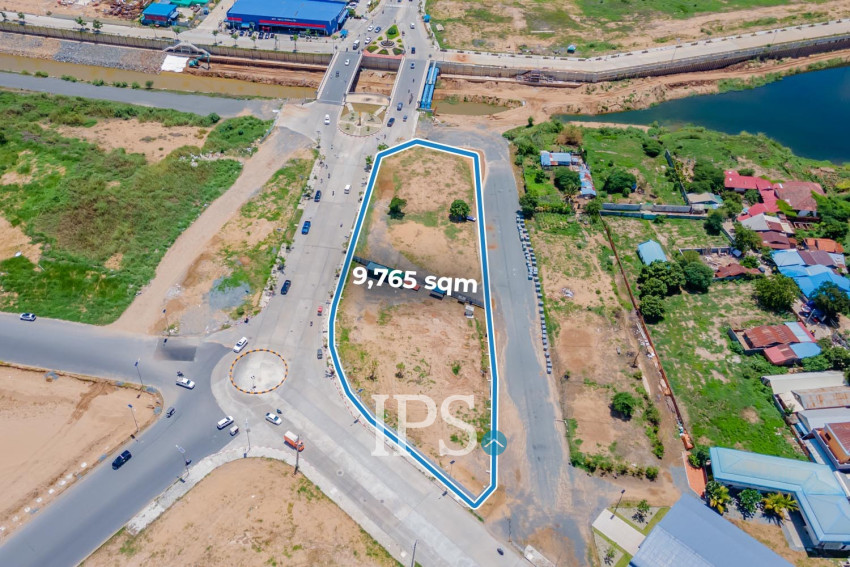 9,765 Sqm Commercial Land For Rent - Koh Norea, Phnom Penh