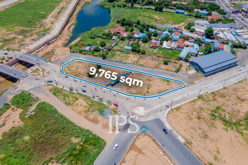 9,765 Sqm Commercial Land For Rent - Koh Norea, Phnom Penh