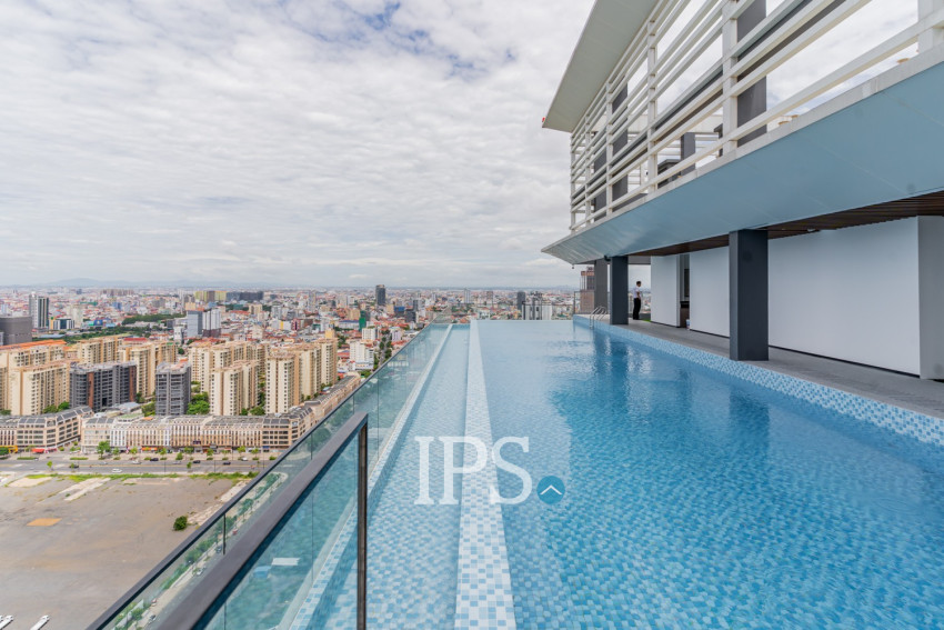 2 Bedroom Condo For Rent  - City View, Boeung Kak 1, Phnom Penh