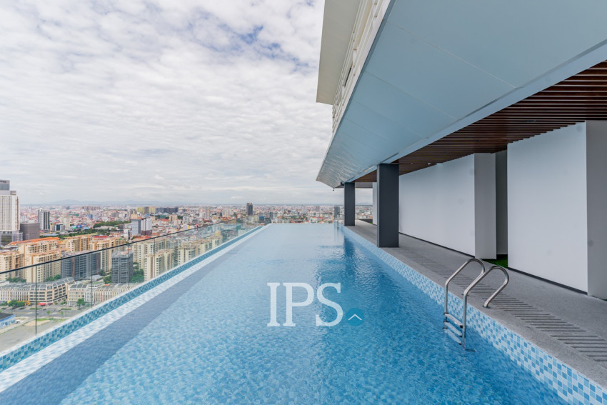 2 Bedroom Condo For Rent  - City View, Boeung Kak 1, Phnom Penh