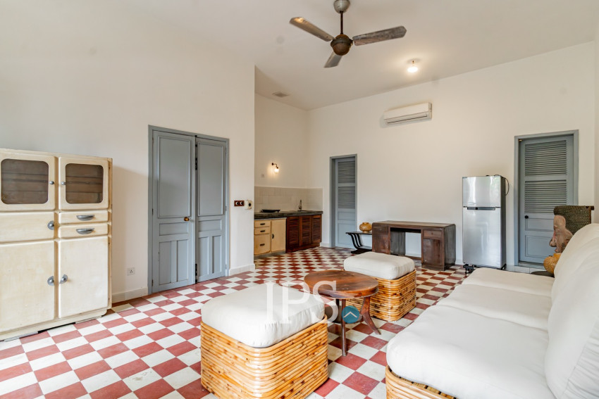 Renovated 1 Bedroom Apartment For Rent - Srah Chork, Phnom Penh