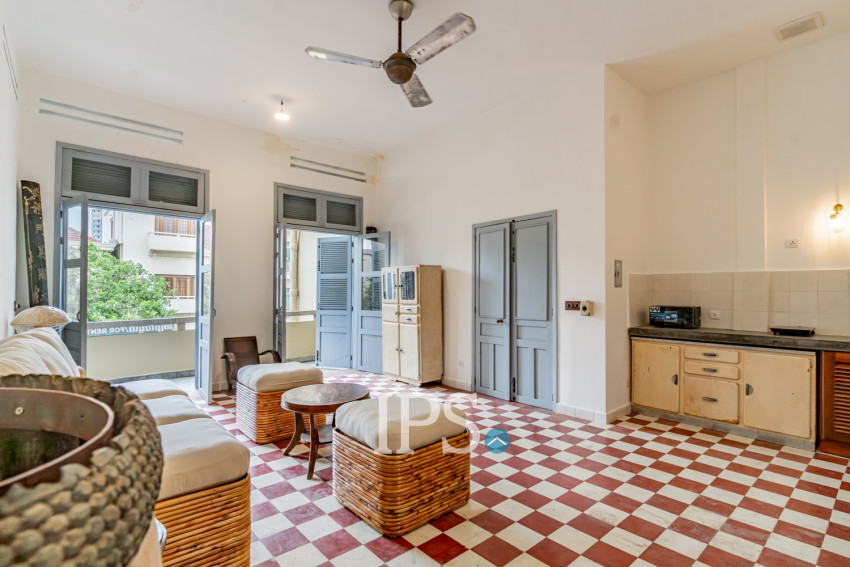 Renovated 1 Bedroom Apartment For Rent - Srah Chork, Phnom Penh