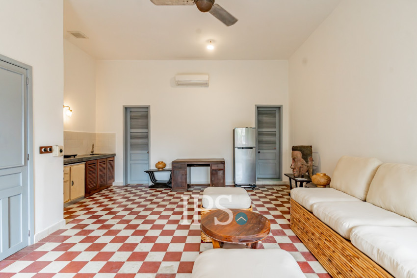 Renovated 1 Bedroom Apartment For Rent - Srah Chork, Phnom Penh