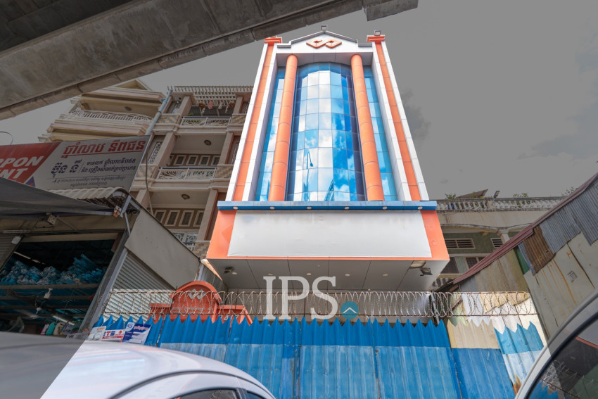 4 Storey Commercial Building For Rent - Phsar Daeum Thkov, Phnom Penh