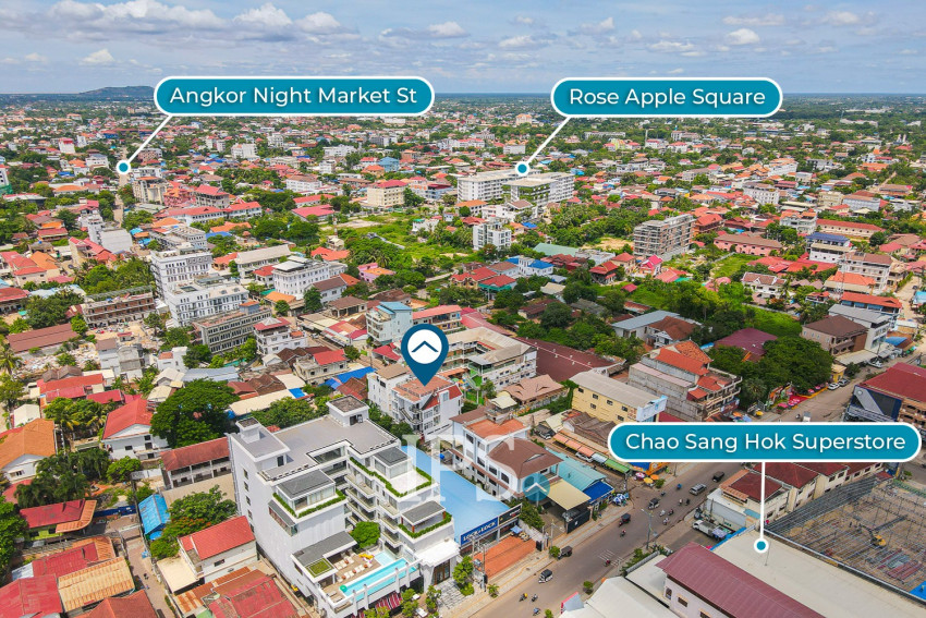 11 Bedroom Hotel Business For Sale - Svay Dangkum, Siem Reap