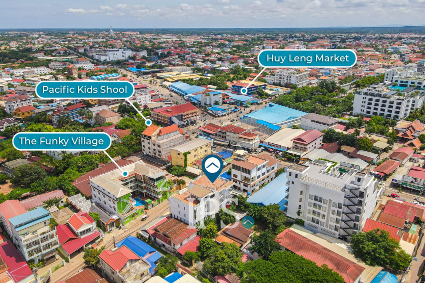 11 Bedroom Hotel Business For Sale - Svay Dangkum, Siem Reap