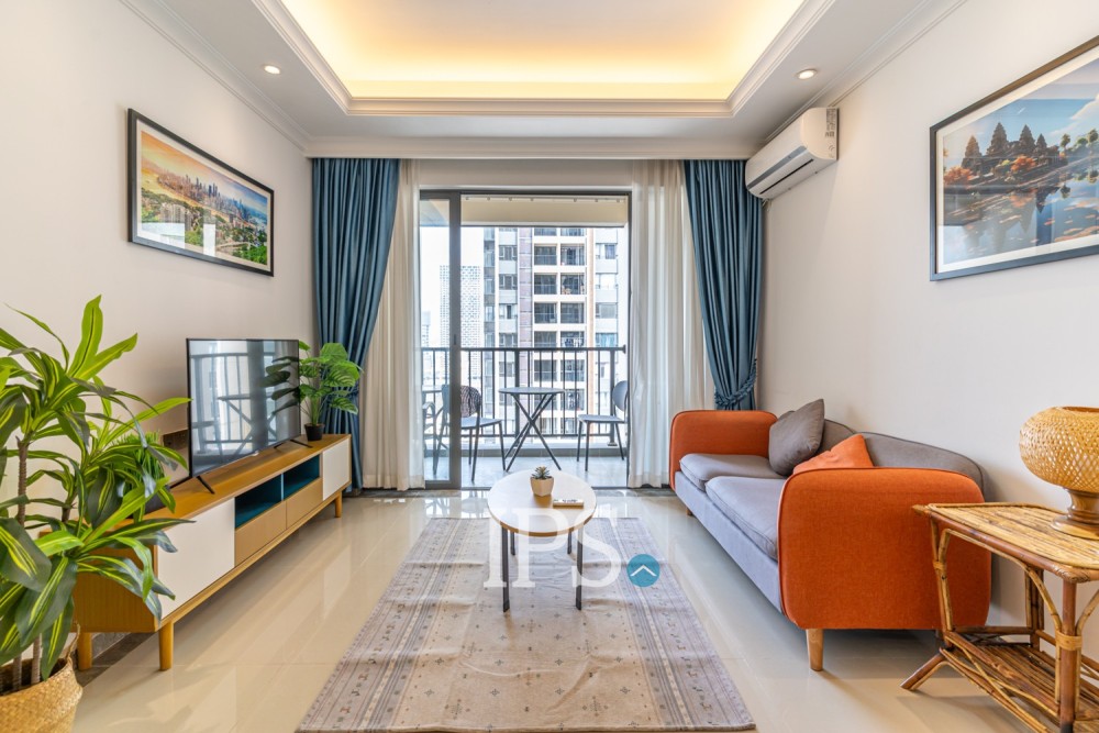 18th Floor 2 Bedroom Condo For Sale - R & F, Chak Angre Krom, Phnom Penh - Image 3