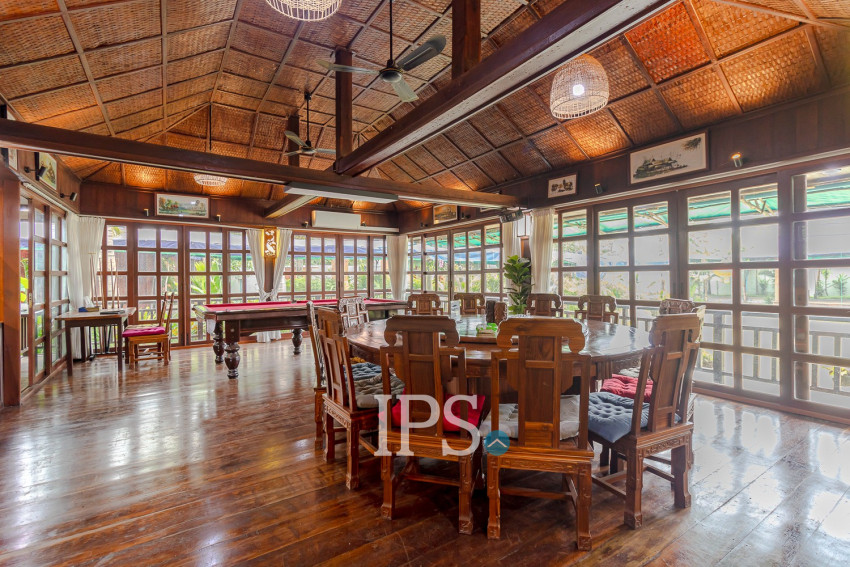 6 Bedroom Villa For Rent - Sangkat Sambour, Siem Reap