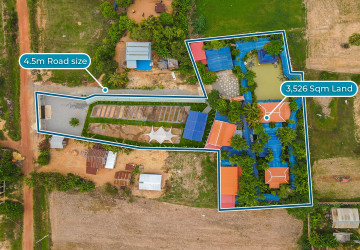 6 Bedroom Villa For Rent - Sangkat Sambour, Siem Reap thumbnail