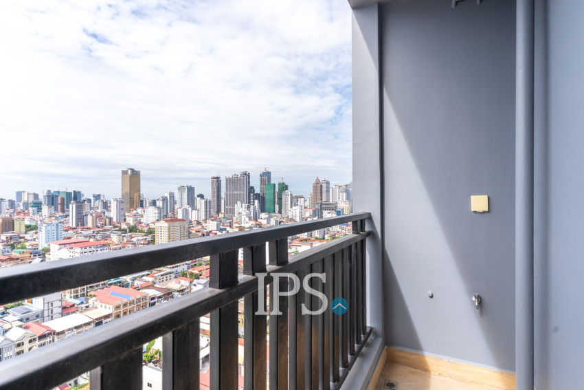 21st Floor 2 Bedroom Condo For Sale - Residence L, BKK3, Phnom Penh