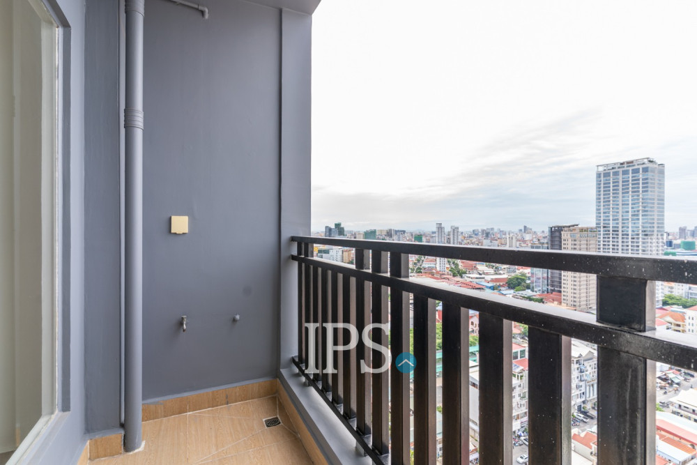 21th Floor 1Bedroom Condo For Sale - Residence L, BKK3, Phnom Penh - Image 12