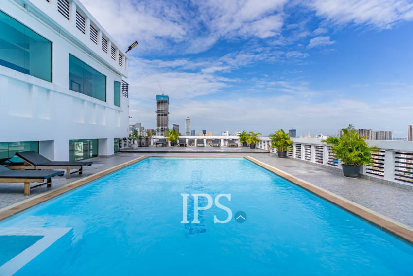 21th Floor 1Bedroom Condo For Sale - Residence L, BKK3, Phnom Penh