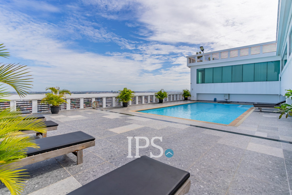 21th Floor 1Bedroom Condo For Sale - Residence L, BKK3, Phnom Penh - Image 21