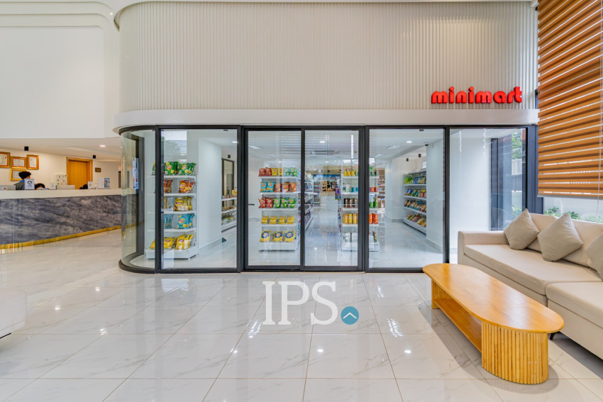 1 Bedroom Serviced Condo For Rent - TV Tower 1, Kilometer 6, Phnom Penh