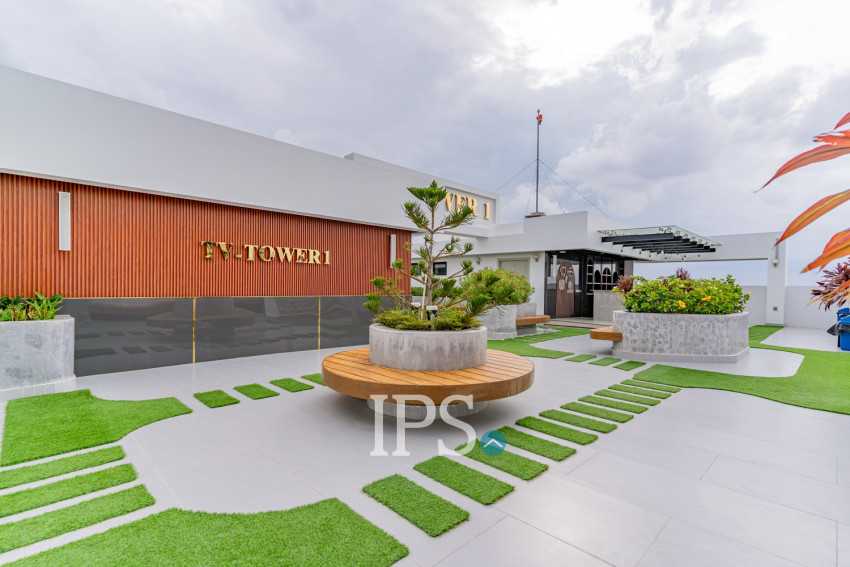 1 Bedroom Serviced Condo For Rent - TV Tower 1, Kilometer 6, Phnom Penh