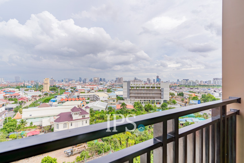 1 Bedroom Serviced Condo For Rent - TV Tower 1, Kilometer 6, Phnom Penh