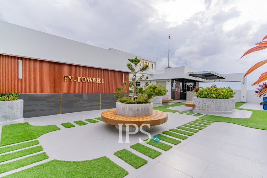 2 Bedroom Serviced Condo For Rent - TV Tower 1, Kilometer 6, Phnom Penh