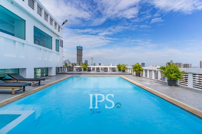 20th Floor 1 Bedroom Condo For Sale - Residence L, BKK3, Phnom Penh