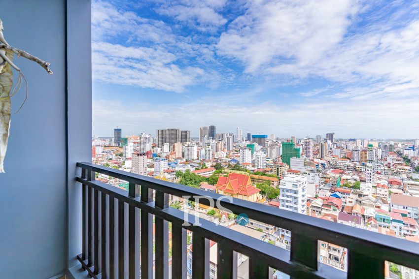 20th Floor 1 Bedroom Condo For Sale - Residence L, BKK3, Phnom Penh