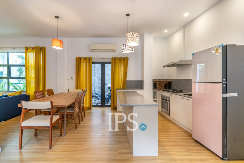Renovated 2 Bedroom Apartment For Rent - Tonle Bassac, Phnom Penh