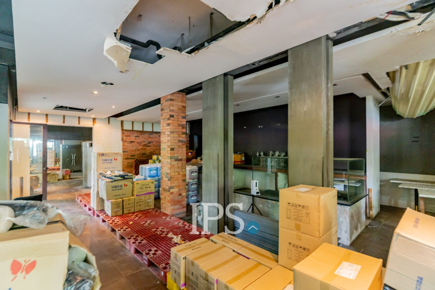 600 Sqm Corner Commercial Space For Rent - BKK1, Phnom Penh