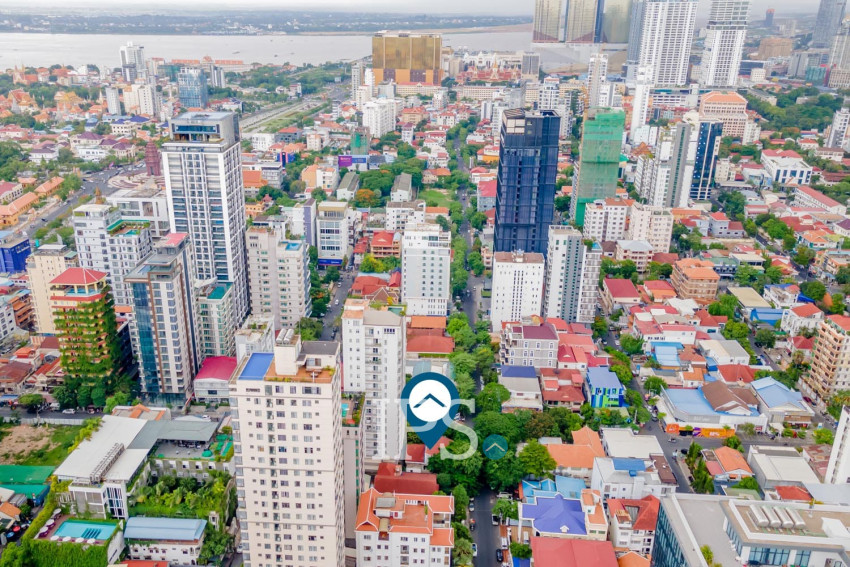 600 Sqm Corner Commercial Space For Rent - BKK1, Phnom Penh
