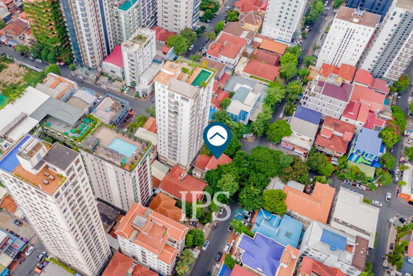 600 Sqm Corner Commercial Space For Rent - BKK1, Phnom Penh