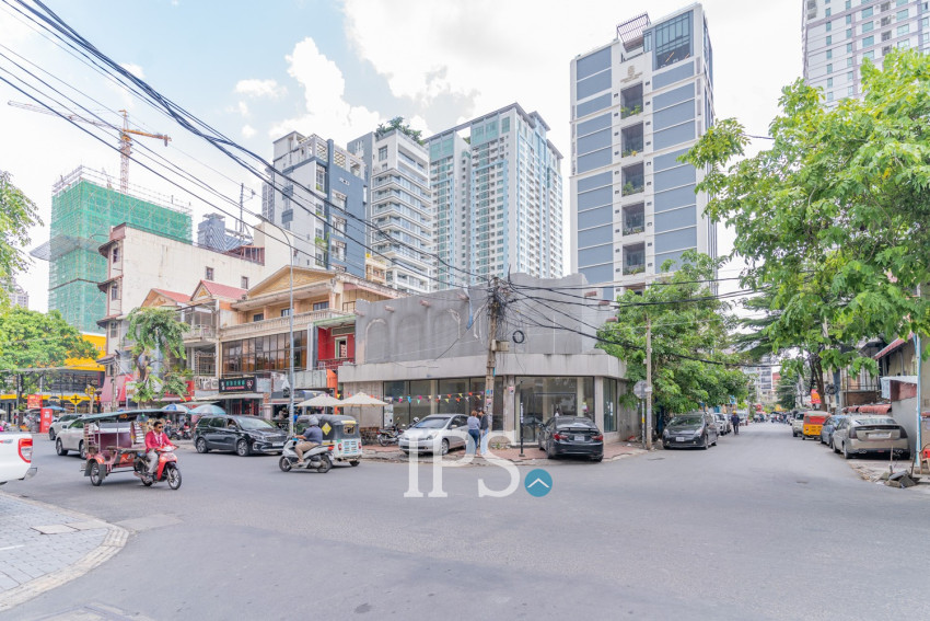 581 Sqm Corner Commercial Space For Rent - BKK1, Phnom Penh