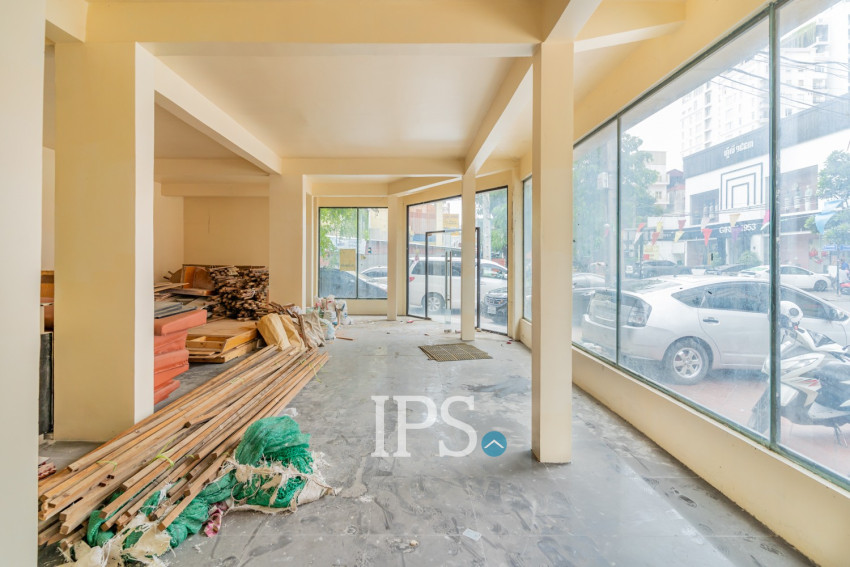 581 Sqm Corner Commercial Space For Rent - BKK1, Phnom Penh