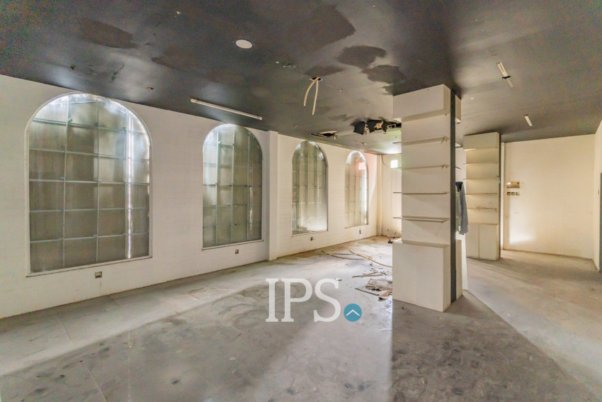 581 Sqm Corner Commercial Space For Rent - BKK1, Phnom Penh