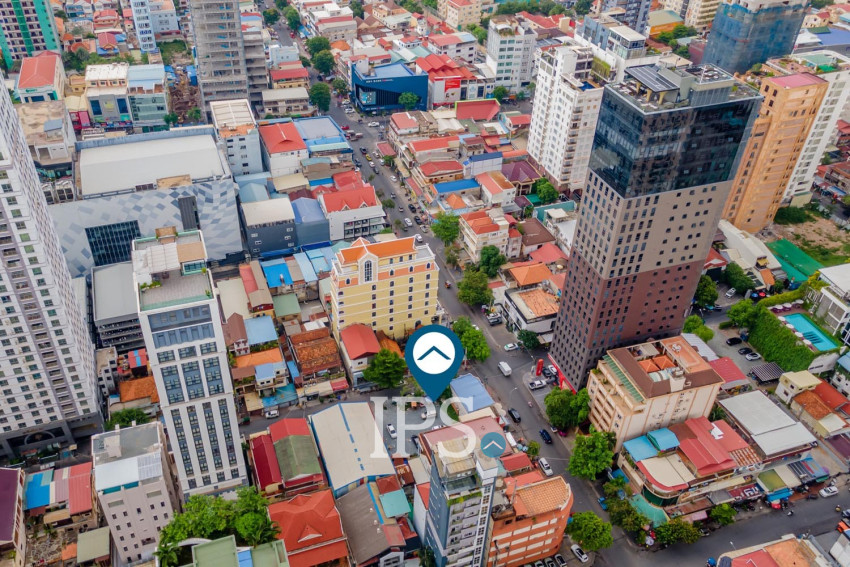 581 Sqm Corner Commercial Space For Rent - BKK1, Phnom Penh