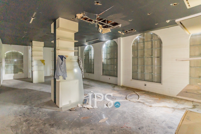 581 Sqm Corner Commercial Space For Rent - BKK1, Phnom Penh