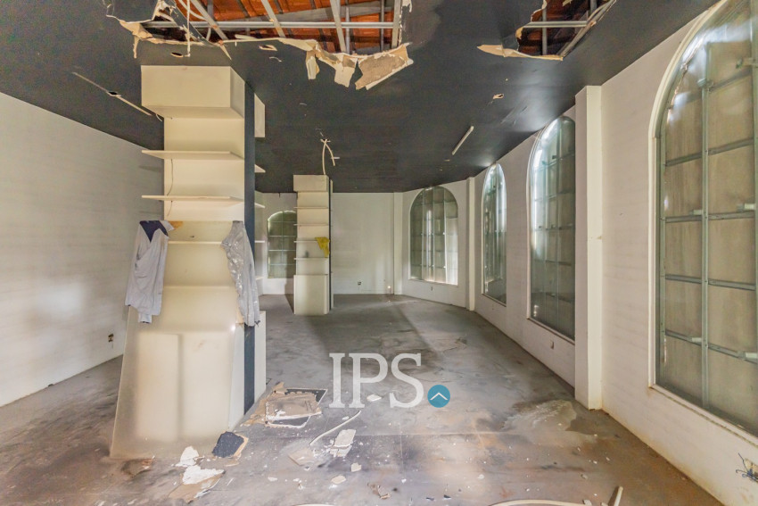 581 Sqm Corner Commercial Space For Rent - BKK1, Phnom Penh