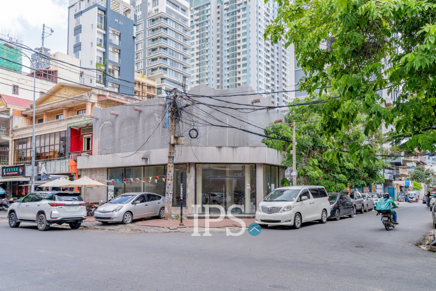 581 Sqm Corner Commercial Space For Rent - BKK1, Phnom Penh