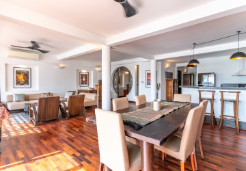 Renovated 3 Bedroom Apartment For Rent - Riverside, Phnom Penh thumbnail