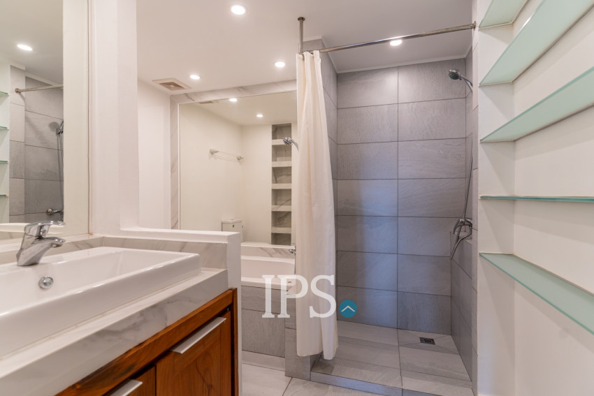 Renovated 3 Bedroom Apartment For Rent - Riverside, Phnom Penh
