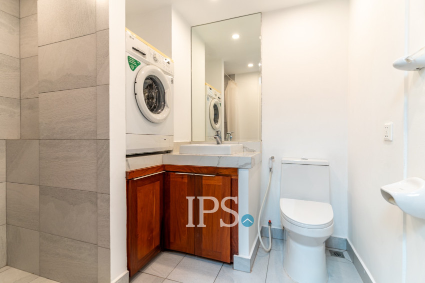 Renovated 3 Bedroom Apartment For Rent - Riverside, Phnom Penh