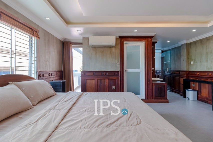 45 Sqm Renovated Studio Apartment For Rent - Slor Kram, Siem Reap