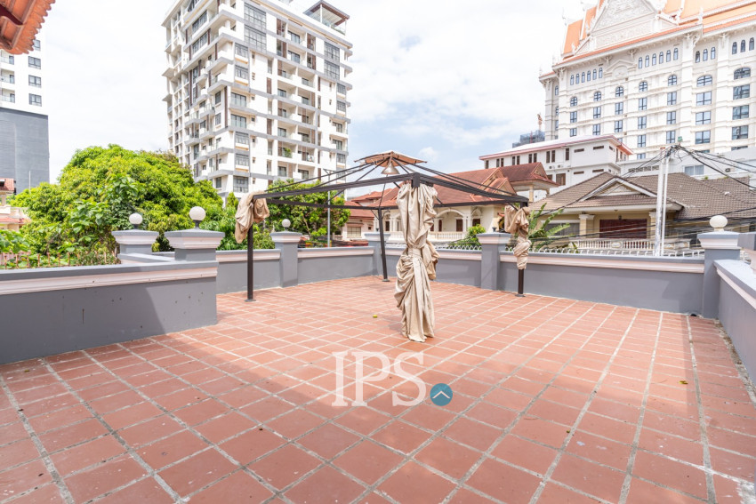 6 Bedroom Villa For Rent - Tonle Bassac, Phnom Penh