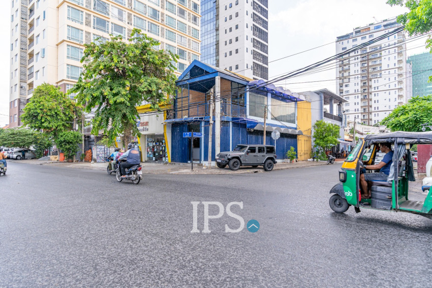 122 Sqm Corner Retail Space For Rent - Beoung Raing, Daun Penh