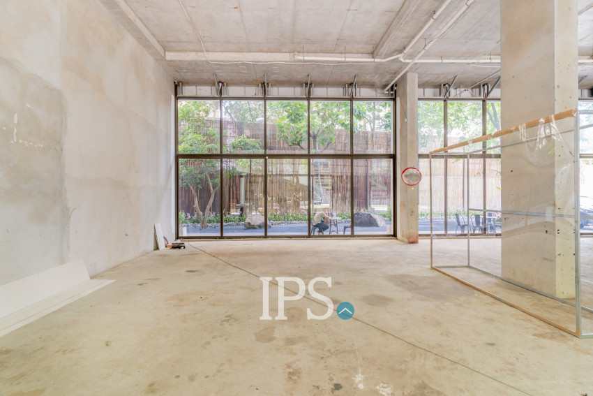 160 Sqm Retail Space For Rent - Beoung Kak 1, Phnom Penh