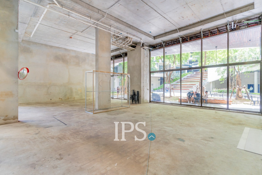 160 Sqm Retail Space For Rent - Beoung Kak 1, Phnom Penh