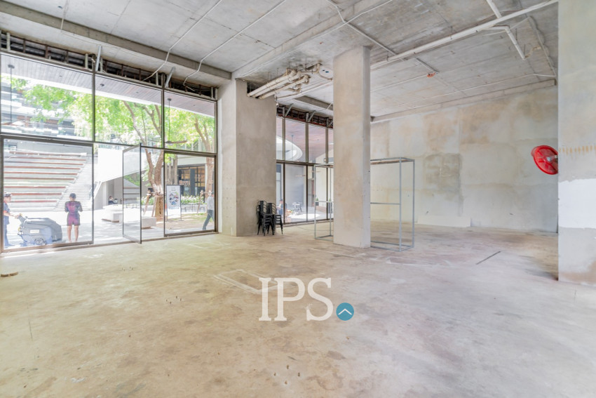 160 Sqm Retail Space For Rent - Beoung Kak 1, Phnom Penh