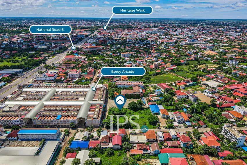 780 Sqm Commercial Land For Sale - Svay Dangkum, Siem Reap